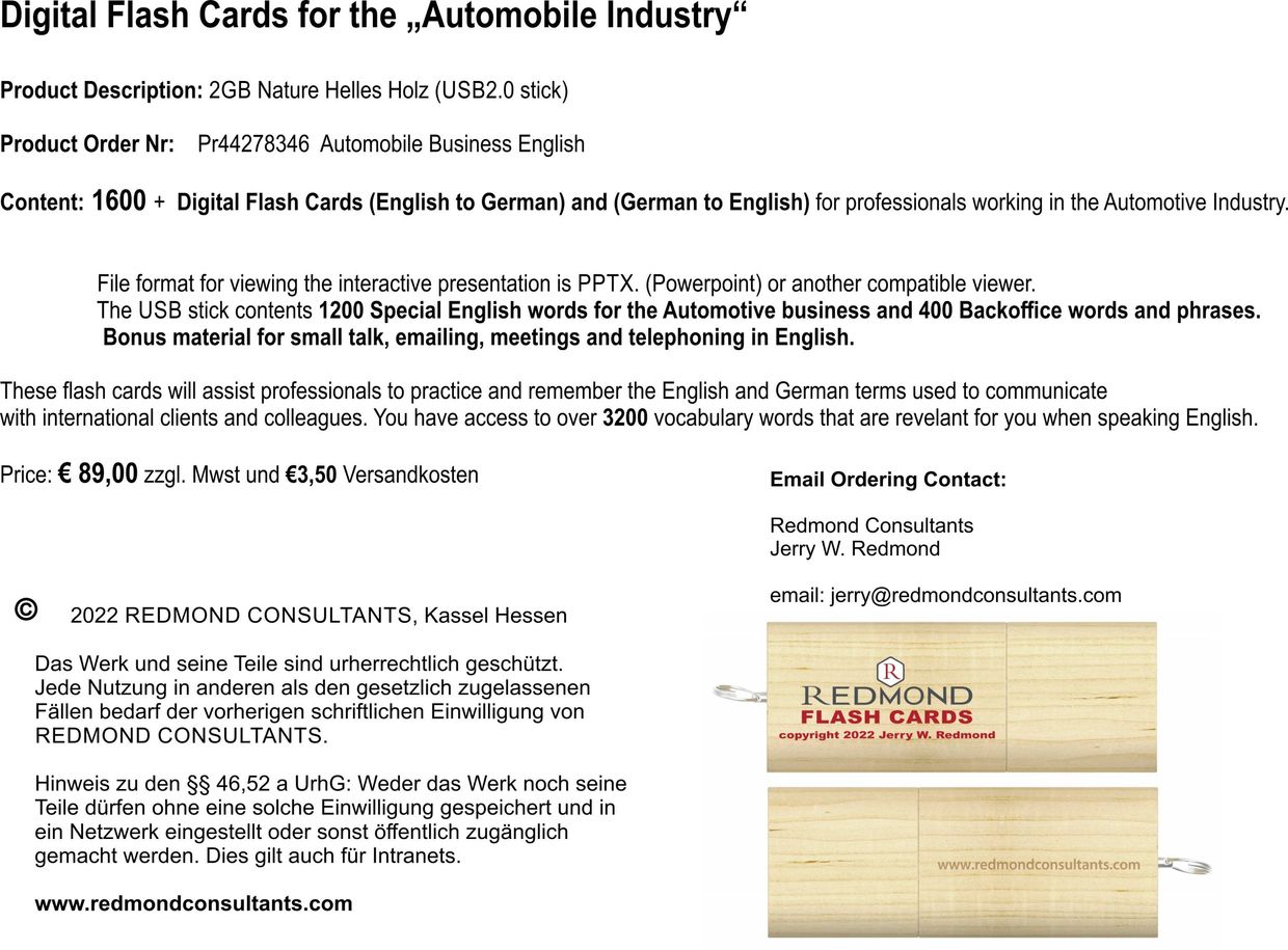 Automotive Flash Cards 4